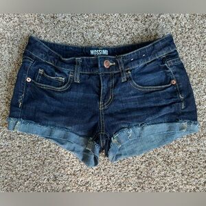 Mossimo Blue Denim Juniors Shorts - Size 7